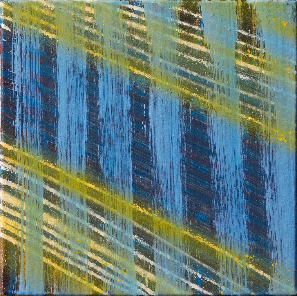 Untitled, Oil & Aerosol, 40 x 40 cm, 2012